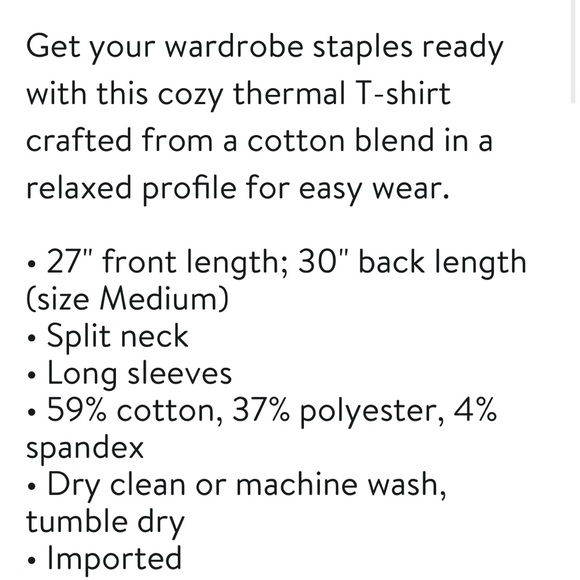 Free People thermal shirt - Picture 4 of 6